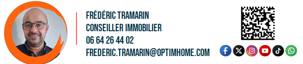 Frédéric Tramarin — Conseiller immobilier — Optimhome